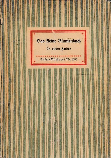 Das kleine Blumenbuch - copertina