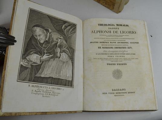 Theologia moralis… Editio decimaquarta absolutissima in qua praeter ea omnia quae in ceteris addita fuere… - Alfonso Maria Liguori - copertina