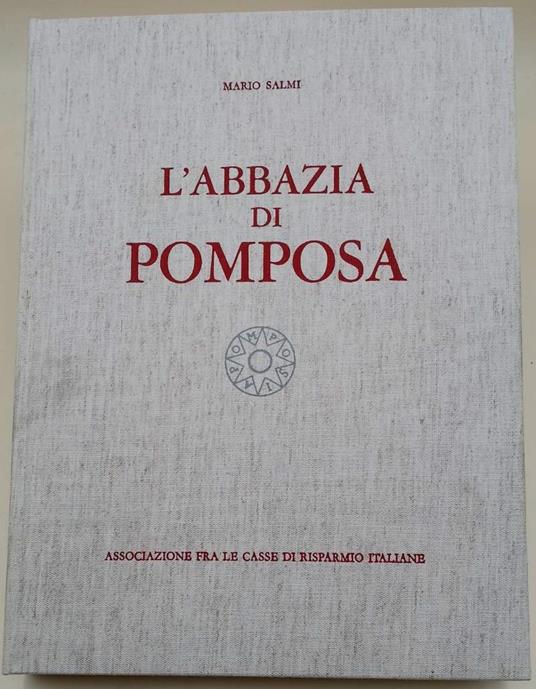 L' Abbazia Di Pomposa( 1966) - Mario Salmi - copertina