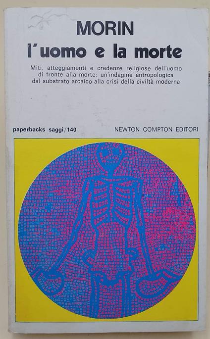 L' Uomo E La Morte(1980) - Edgar Morin - copertina