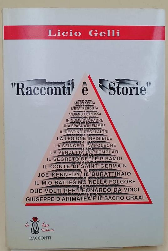 Racconti E Storie(1991) - Licio Gelli - copertina