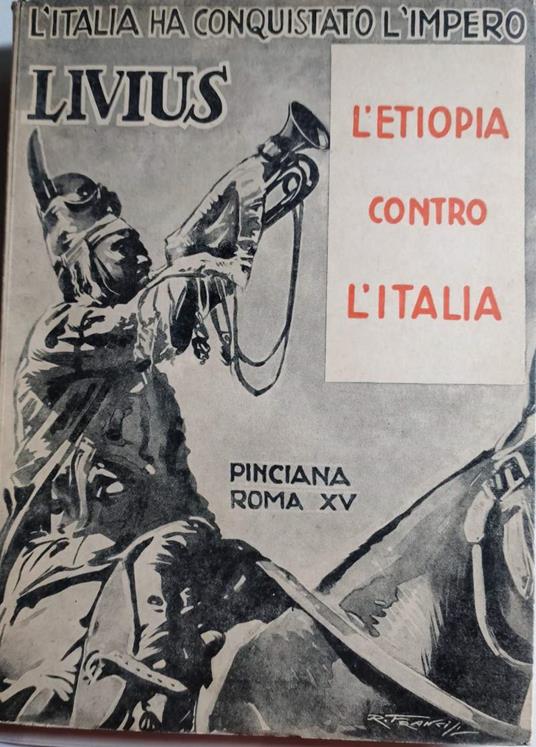 L' Etiopia Contro L'Italia(1936) - Livius - copertina