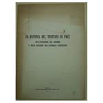 La Ratifica Del Trattato Di Pace Nell'Esposizione Del Governo E Nelle Decisioni Dell'Assemblea Costituente(1947)