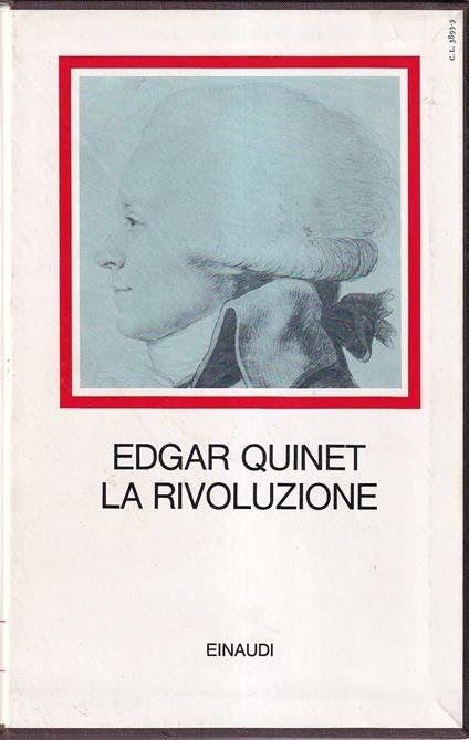 La Rivoluzione - Edgar Quinet - copertina