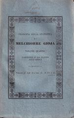 Filosofia della statistica. Volume IV, fascicolo IV ed ultimo dell'opera