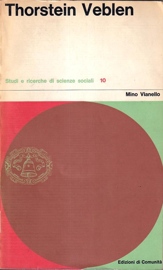 Thorstein Veblen - Mino Vianello - copertina
