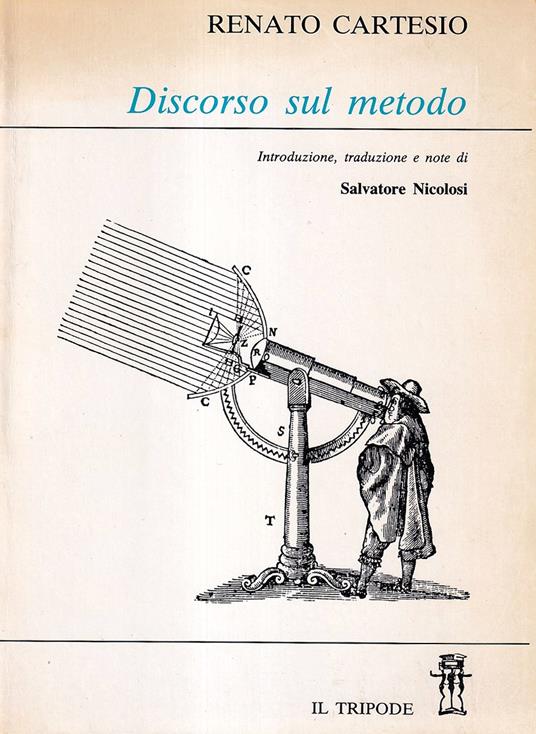 Discorso sul metodo - Renato Cartesio - copertina