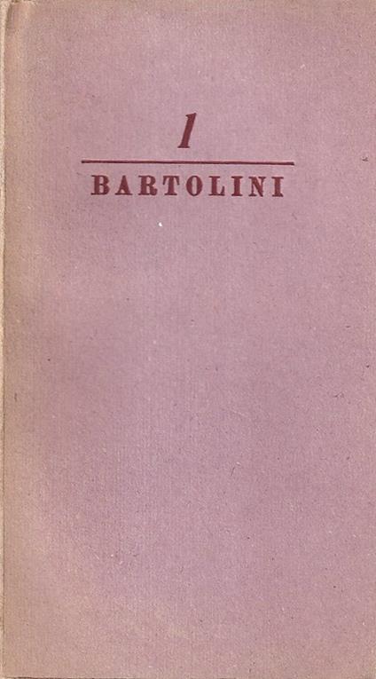Della sottomissione - Luigi Bartolini - copertina