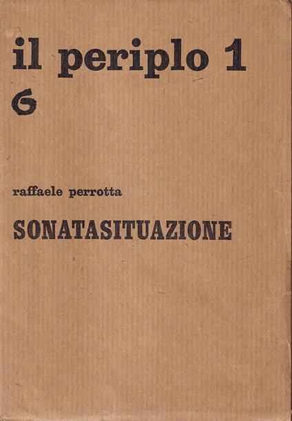 Sonatasituazione - Raffaele Perrotta - copertina