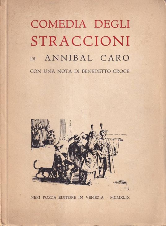 Comedia degli straccioni - Annibal Caro - copertina