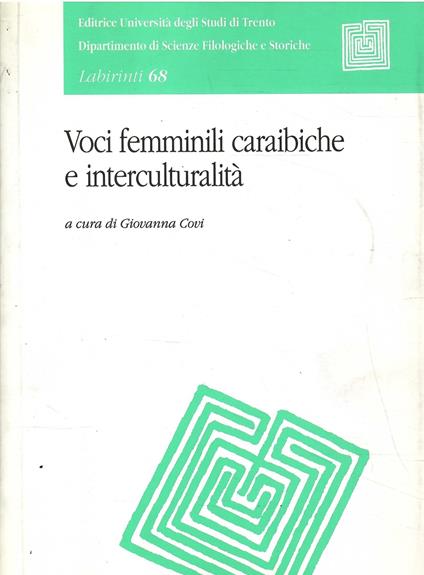 Voci Femminili Caraibiche E Interculturalità - copertina