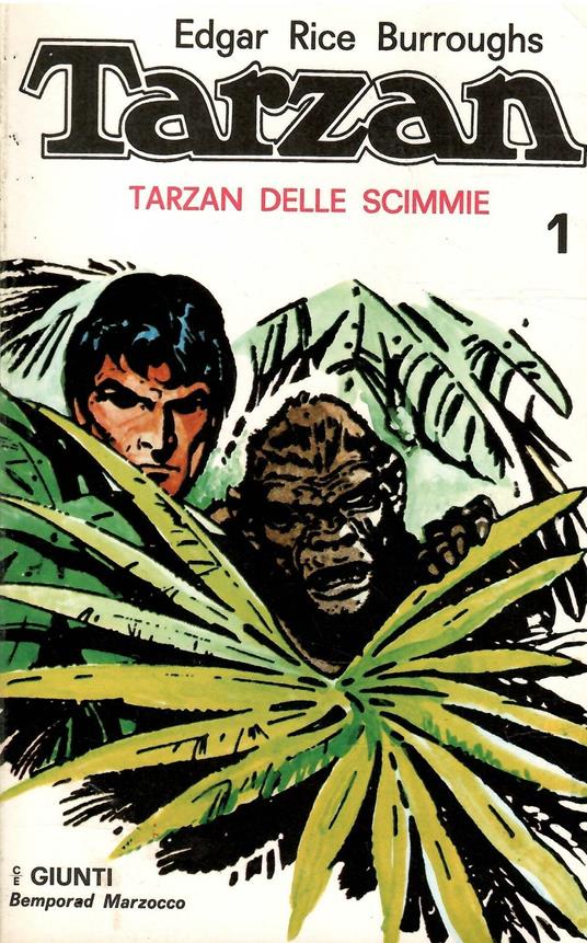 Tarzan Delle Scimmie - Edgar Rice Burroughs - copertina