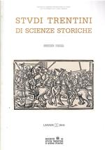 Studi Trentini Di Scienze Storiche - Sezione Prima Lxxxix/2010