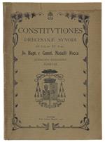 Constitutiones Eugubinae Ecclesiae In Synodo Dioecesana Quam Ill.Mus. Ac Rev.Mus D.D. Joannes Bapt. E Comit. Nasalli Rocca Episcopus Eugubinus Habuit Diebus Xii, Xiii, Xiv Sept. Anni Mcmxi Statutae