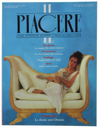 Il Piacere. Anno 2 - copertina