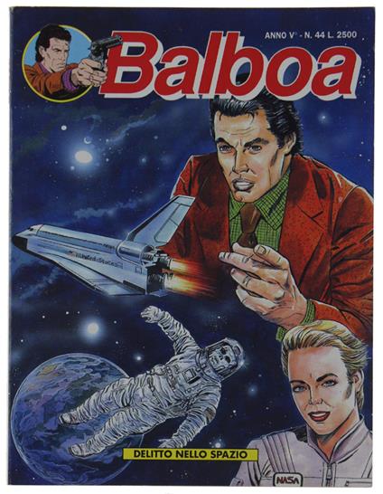 Balboa N. 44 Giugno 1993: Delitto Nello Spazio - copertina