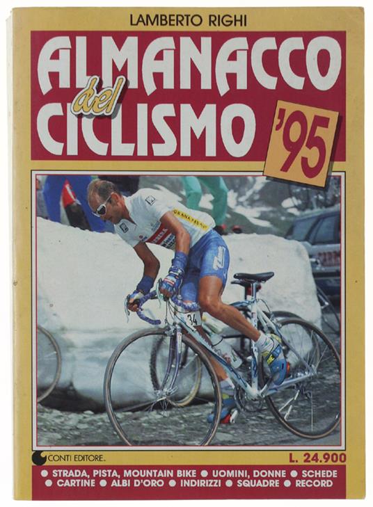 Almanacco Del Ciclismo 1995 - Lamberto Righi - copertina