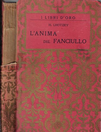 L' anima del fanciullo - Heinrich Lhotzky - copertina