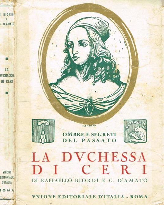 La duchessa di ceri - copertina