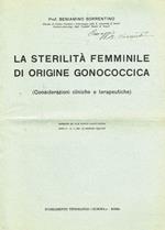La sterilità femminile di origine gonococcica