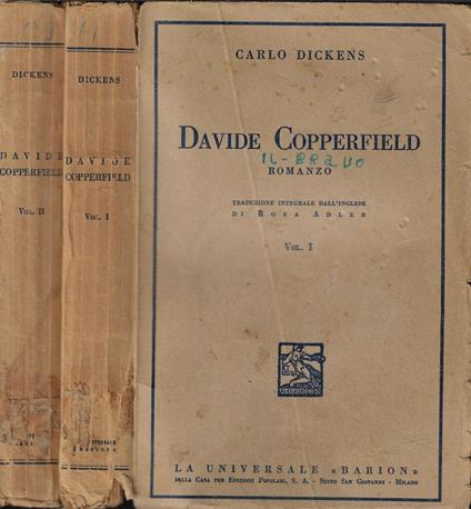 Davide Copperfield - Charles Dickens - copertina