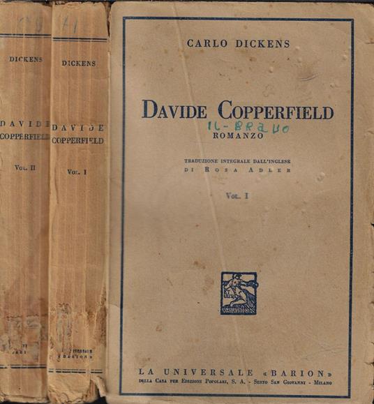 Davide Copperfield - Charles Dickens - copertina