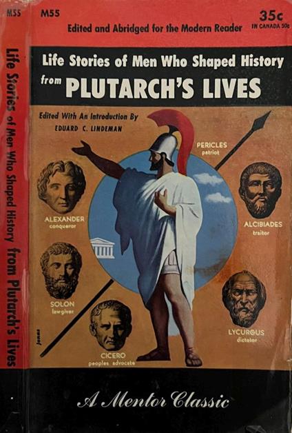 Life stories of men who shaped history from Plutarch's Lives - copertina