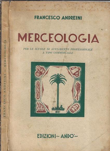 Merceologia - Francesco Andreini - copertina