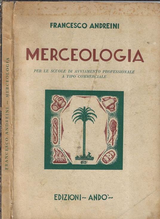 Merceologia - Francesco Andreini - copertina