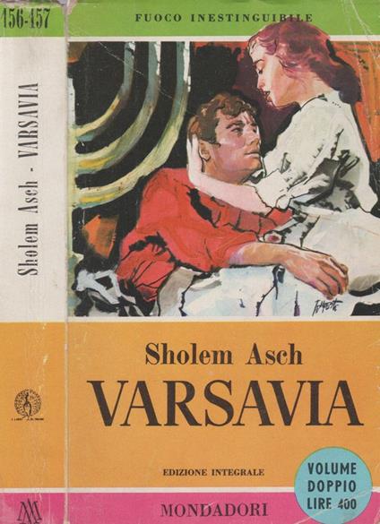 Varsavia - Sholem Asch - copertina