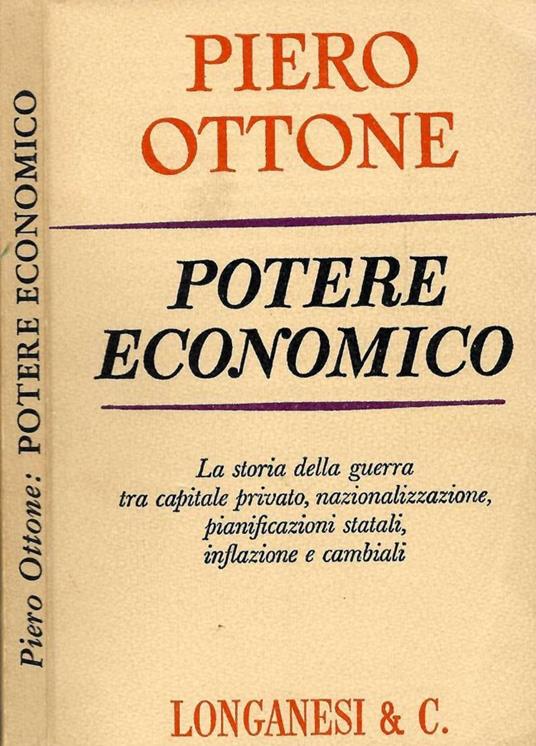 Potere economico - Piero Ottone - copertina