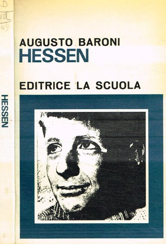 Sergio Hessen - Augusto Baroni - copertina
