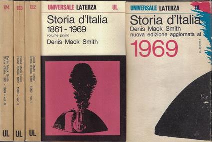 Storia d'Italia dal 1861 al 1969 - Denis Mack Smith - Libro Usato - Laterza  - Biblioteca universale Laterza