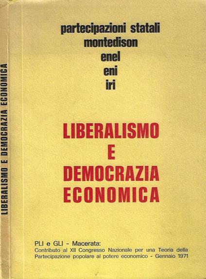 Liberalismo e Democrazia Economica - copertina