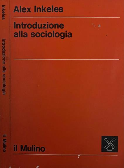 Introduzione alla sociologia - Alex Inkeles - copertina