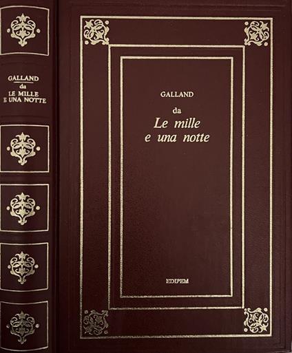 Le mille e una notte - Antoine Galland - copertina