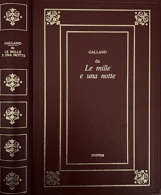 Le mille e una notte - Antoine Galland - copertina