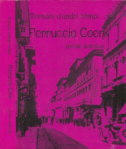 Poesie dialettali - Ferruccio Coen - copertina