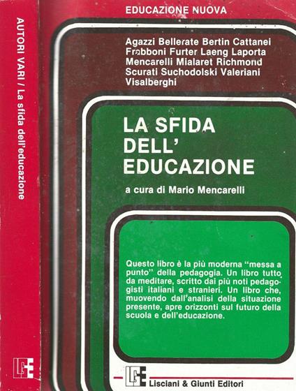 La sfida dell'educazione - copertina