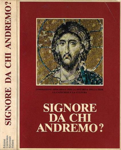 Signore da chi andremo? - copertina