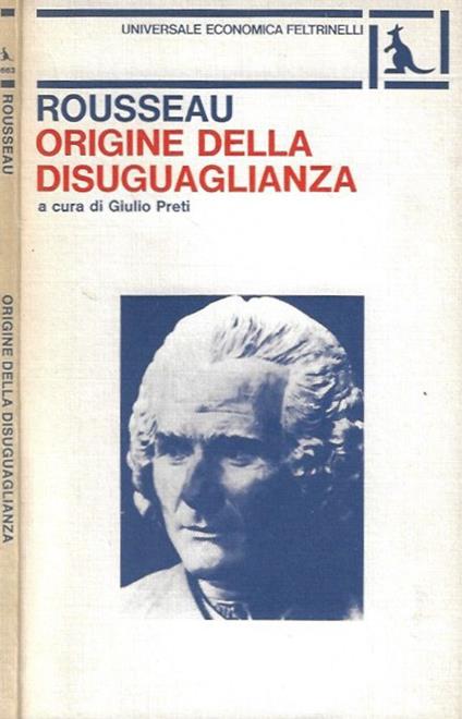 Origini della disuguaglianza - Jean-Jacques Waltz - copertina