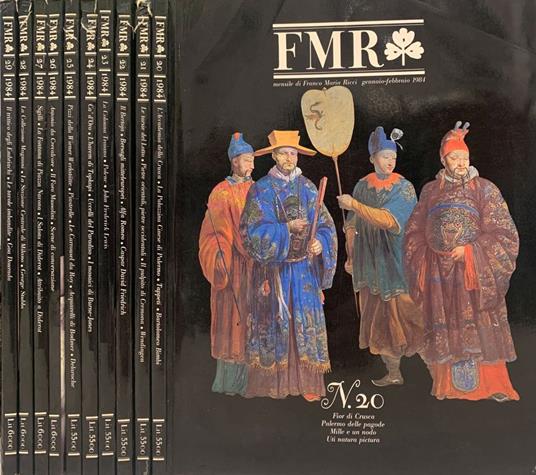FMR - Mensile d'arte e di cultura dell'immagine. Anno 1984 - N. 20-21-22-23-24-25-26-27-28-29 (Annata completa) - copertina