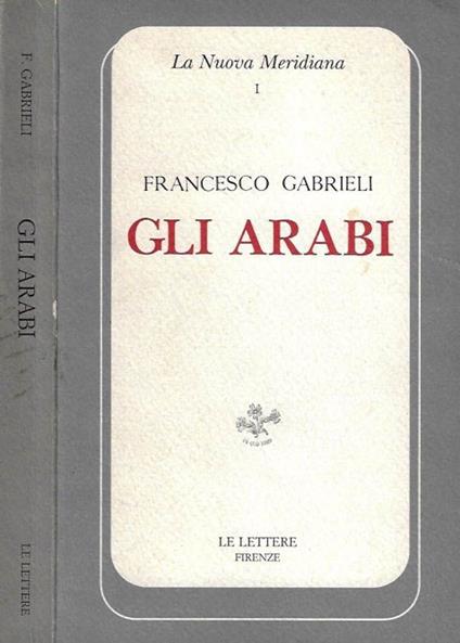 Gli Arabi - Francesco Gabrieli - copertina