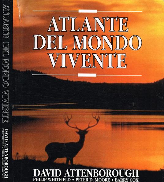 Atlante del Mondo vivente - David Attenborough - copertina