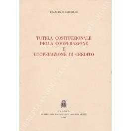 Tutela costituzionale della cooperazione e cooperazione di credito - Francesco Castiello - copertina