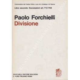 Della divisione. Art. 713-768 - copertina