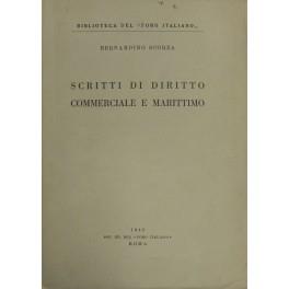 Scritti di diritto commerciale e marittimo - copertina