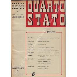 Il quarto Stato. Quindicinale di cultura marxista. Direttore Lelio Basso. Anno V. Nuova Serie, N. 1, N. 2, N. 3, N. 4, N. 5, N. 6, da gennaio 1950 a giugno 1950 - copertina