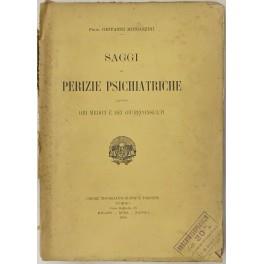 Saggi di perizie psichiatriche ad uso dei medici e dei giureconsulti - Giovanni Mazzini - copertina