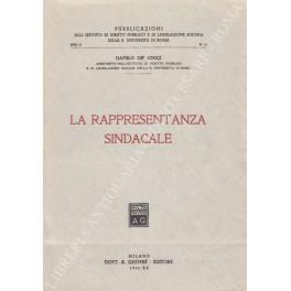 La rappresentanza sindacale - copertina